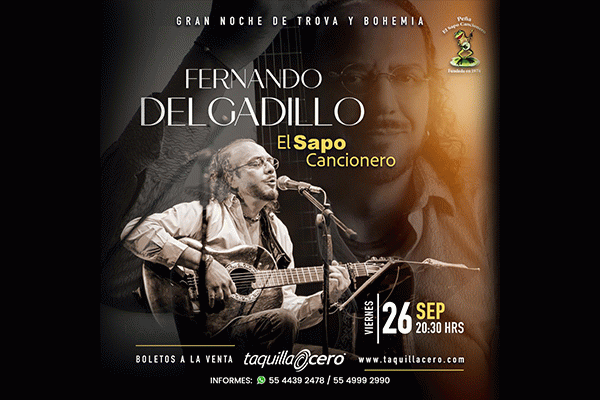 img_Fernando Delgadillo. Gran Noche de Trova y Bohemia